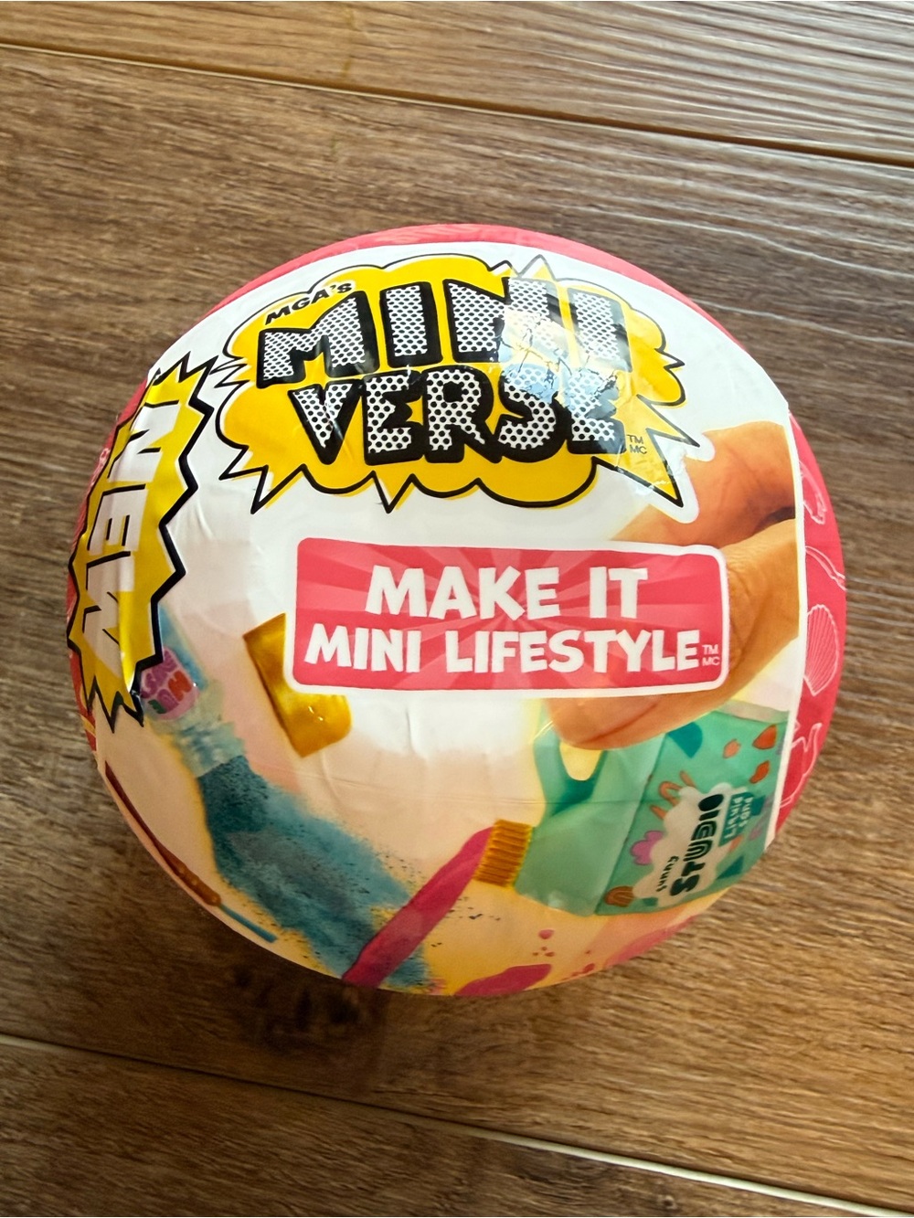 Mini Vervs Make It Mini Lifestyle Surprise Ball - Pink